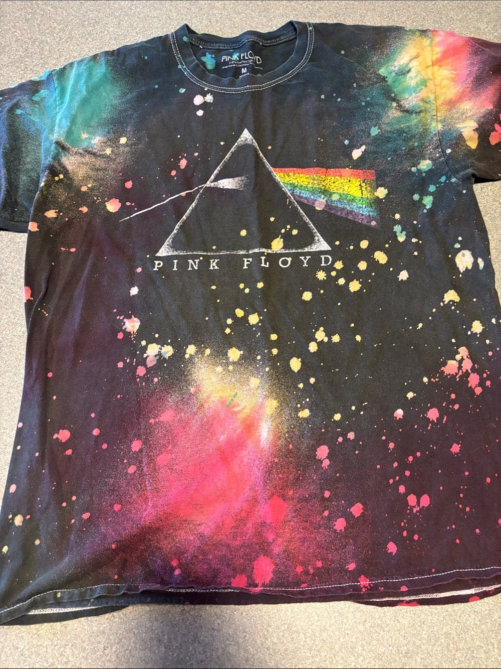 Pink Floyd Kids Black Rainbow Prism Graphic Tee
